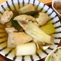 柴犬らん's cooksnap of when they made 【話題】里芋と長葱と鶏肉のスープ煮.