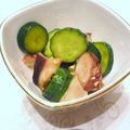 ディアンヌ's cooksnap of when they made お手軽♪たことキュウリのにんにくポン酢.