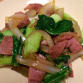 小林えりぽ's cooksnap of when they made お弁当に！簡単！青梗菜と焼き豚の炒めもの.