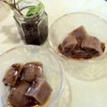 ariftmi's cooksnap of when they made 黒豆入りそば湯寒天（糖分控えめ）.
