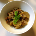puppygrace's cooksnap of when they made 吉田グルメソースで里芋の煮っころがし.