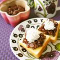 ＊＊rose＊＊'s cooksnap of when they made あんチョコカスタード.
