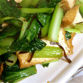 よったん♡'s cooksnap of when they made 厚揚げと小松菜の塩昆布炒め.