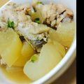 銀魂マン's cooksnap of when they made 手羽元と大根の煮物.