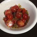 ワルヂエ's cooksnap of when they made *プチトマトとピクルスの簡単サラダ*.