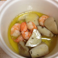 gdgdroad's cooksnap of when they made 超簡単！エビとキノコのアヒージョ.
