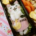 赤い電話's cooksnap of when they made 猫村さんのお弁当.