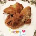 ＭｉｙａＣｏ's cooksnap of when they made うまい鮪ほほ肉のカツフライ.