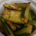 ♡さり♡'s cooksnap of when they made 胡瓜と豆板醤の和え物.