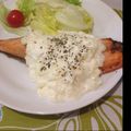 アグネタ112's cooksnap of when they made 簡単＆ヘルシー☆鮭のホワイトソース.