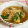 sweet_rose's cooksnap of when they made しらたき入り、にら玉スープ.