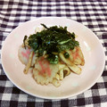 龍青空ママ's cooksnap of when they made なるととエリンギのおかかバター炒め.