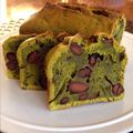 つばき45's cooksnap of when they made 黒豆入り☆抹茶パウンドケーキ.