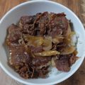 とみぃ11's cooksnap of when they made お肉ふっくら柔らか◆牛丼◆.