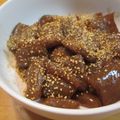 daikanon's cooksnap of when they made コンニャクの甘辛煮.