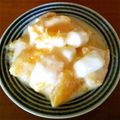 totomitoto's cooksnap of when they made 一晩我慢のデザート.