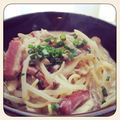 Aiwa0214's cooksnap of when they made 濃厚ヘルシー★豆乳クリーム味噌パスタ.