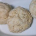 kmknjaja's cooksnap of when they made 外カリッ中モチッ混ぜるだけおからパン❢.