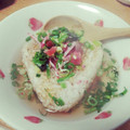 むーちゃ♡'s cooksnap of when they made 梅とじゃこの焼きおにぎり茶漬け.
