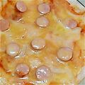 チョコとモカ's cooksnap of when they made 余った餅でもちピザ.