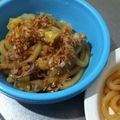 ひろと＾＿＾ママ's cooksnap of when they made 野菜たっぷり焼きうどん.