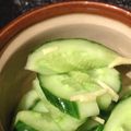 フトミ's cooksnap of when they made 昆布茶で簡単♪きゅうりの漬物.