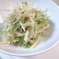 3コまむ's cooksnap of when they made 居酒屋風？大根と水菜のシャキシャキサラダ.