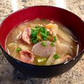 ぶ〜こ♡'s cooksnap of when they made 圧力鍋で簡単豚汁.
