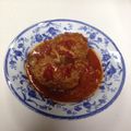莉紅花's cooksnap of when they made 簡単＊トマト煮込みハンバーグ.