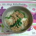 ノンタンオンマ's cooksnap of when they made 熱い☆ウマい☆中華風辛味噌ニラ素麺.