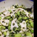 岩natumi's cooksnap of when they made スピードおかず…れんこんのサラダ.