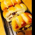sangori's cooksnap of when they made ☆ひとくちチョコパン☆.