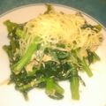 chuchumum's cooksnap of when they made シンプル★春菊卵バター炒め.