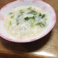 ぱすてるりぼん's cooksnap of when they made ショウガとカブの時短お粥☆.
