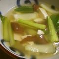 てーぶるすぷーん's cooksnap of when they made 豆腐とチンゲンサイのとろ～りスープ.