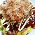 アルディくん's cooksnap of when they made お店みたいに分厚いお好み焼き.