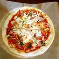 shizuとreo's cooksnap of when they made 簡単５分☆トースターでマルゲリータ風ピザ.