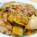 fuumie's cooksnap of when they made ごぼう入り豚肉とかぼちゃの黒酢炒め.