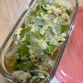 クック3NMMMB☆'s cooksnap of when they made 新玉ねぎの季節♪新玉ときぬさやの卵とじ.
