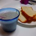 さーちょん's cooksnap of when they made 豆乳黒ごまバナナジュース♡.