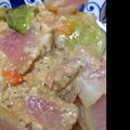 アッケン's cooksnap of when they made サケとチーズの酒粕タジン.