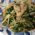 ハムさんママ's cooksnap of when they made 豚ニラもやしオイスター炒め.
