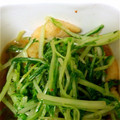kumaka55's cooksnap of when they made 水菜と油揚げのさっと炒め.