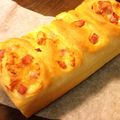 蒼竹＠あづき's cooksnap of when they made パウンド型deりんごパン(*^▽^)/.