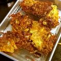 ソラドレ☆'s cooksnap of when they made 人参とネギのお焼き.