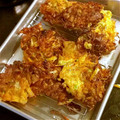 ソラドレ☆'s cooksnap of when they made 人参とネギのお焼き.
