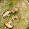 240YUTTA's cooksnap of when they made 簡単!!しいたけとひき肉のはるさめスープ.
