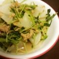 サトモユリア's cooksnap of when they made 大根と豆苗炒め物.