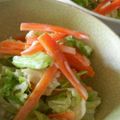 ミッフーママ's cooksnap of when they made ～。：＊キャベツとホタテ缶サラダ＊：。～.