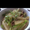 どもプリ's cooksnap of when they made おさかなソーセージと大根の炒め煮.